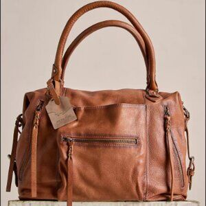 We The Free Emerson Tote Bag Color Saddle